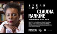 Speak Now: Claudia Rankine